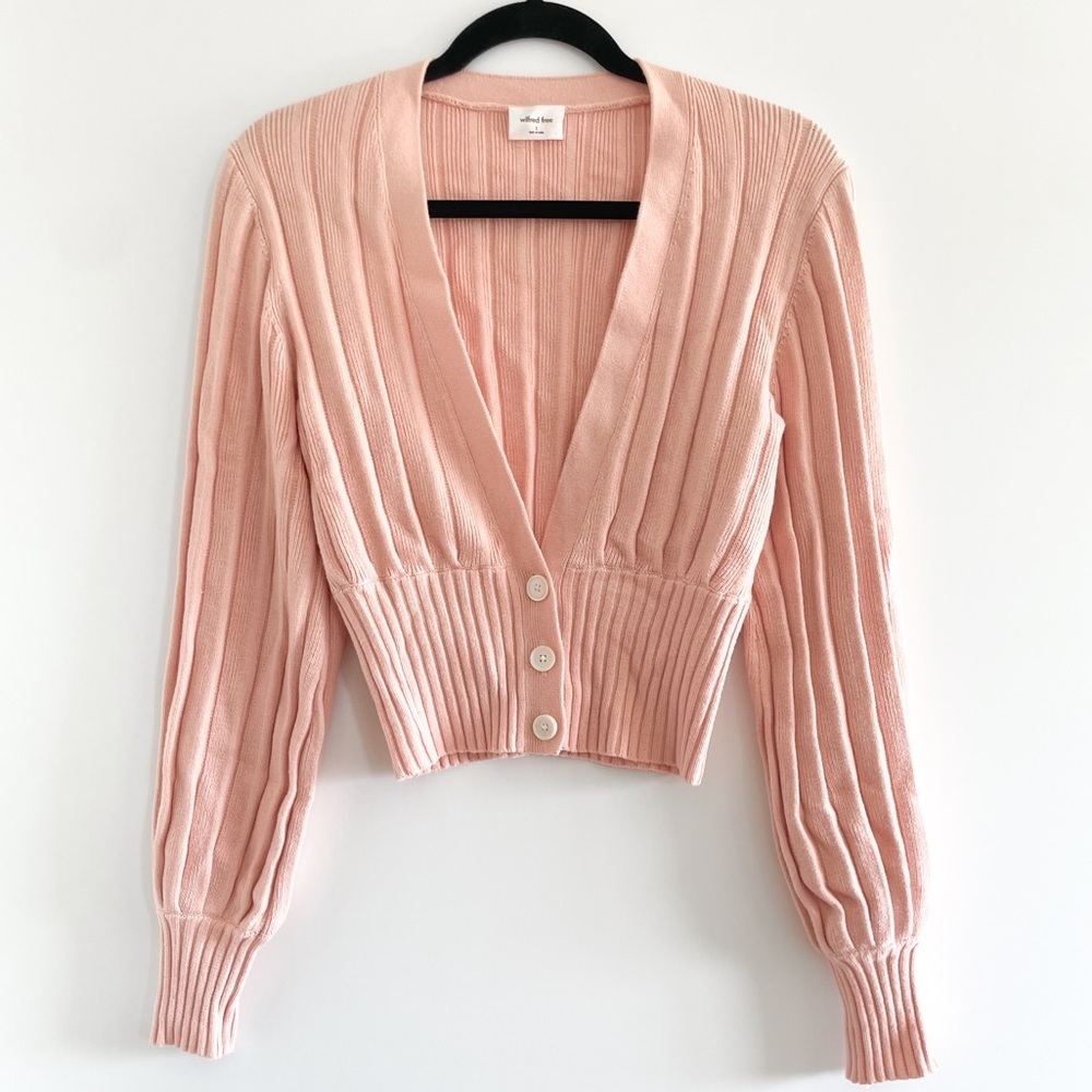 Wilfred Free Plunge Front Cardigan